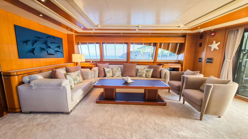 Ariela motor yacht salon